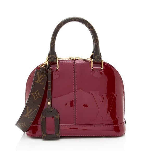 Louis Vuitton Miroir Vernis Alma BB Satchel - Picture 1 of 13